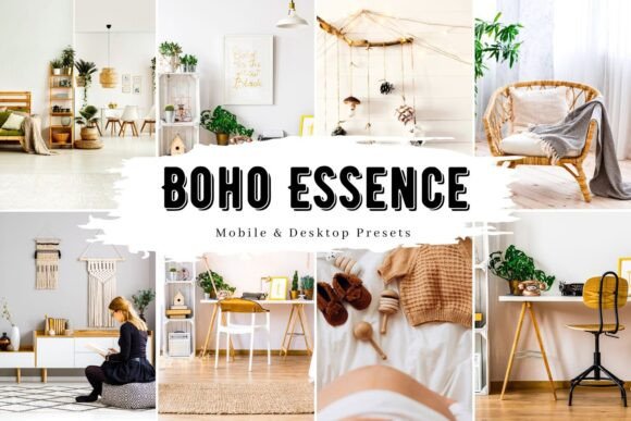 Download 10 Boho Essence Indoor Lightroom Presets - Indoor lightroom presets Collection