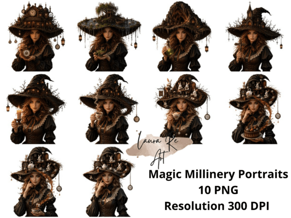Download Magic Millinery Portraits - Portraits Collection