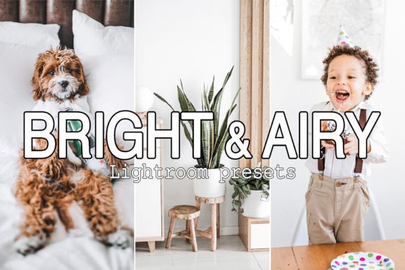 Download 10 Bright &amp; Airy Lightroom DNG Presets - Bright Collection