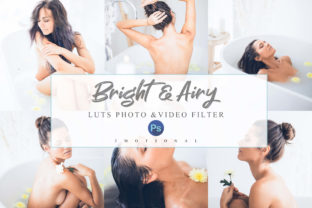 Download 12 Airy - Bright Photoshop Actions, ACR - Bright Collection