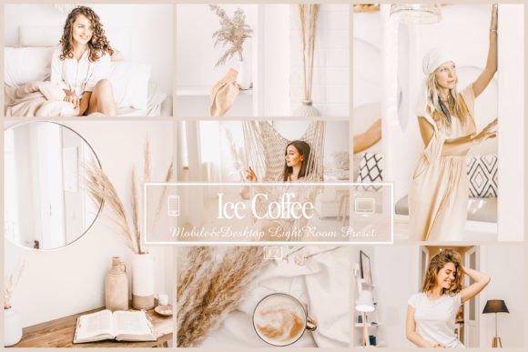 Download 12 Ice Coffee Lightroom Presets,Bright - Bright Collection