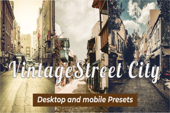 Download 8 Vintage Street City Lightroom Presets - Vintage Collection
