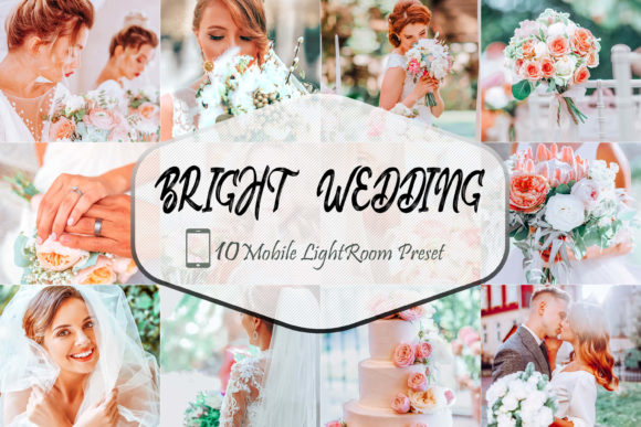 Download 10 Bright Wedding LR Mobile Preset - Bright Collection